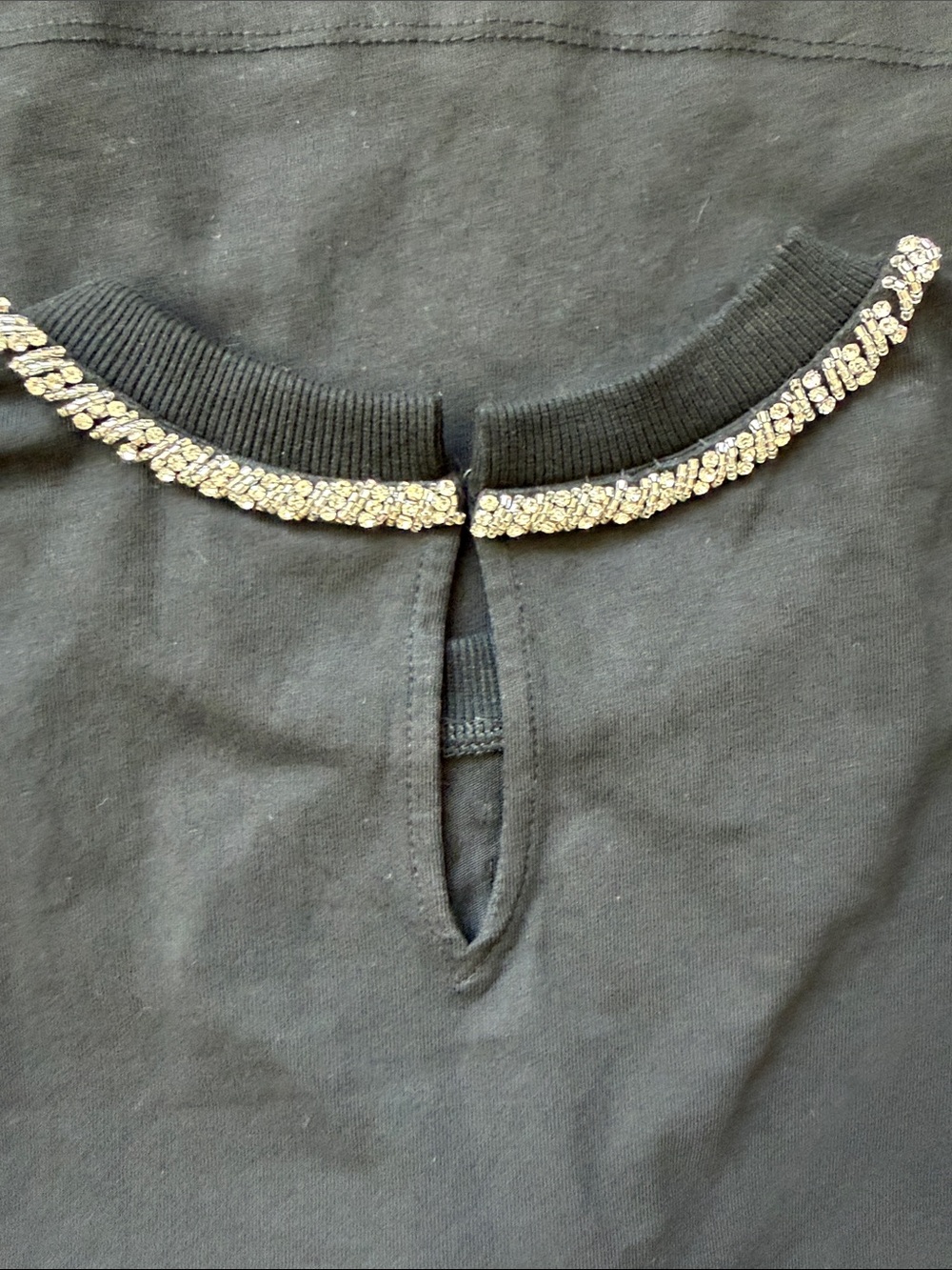 Anthropologie Maeve Rhinestone Bow Tee - Picture 8 of 11